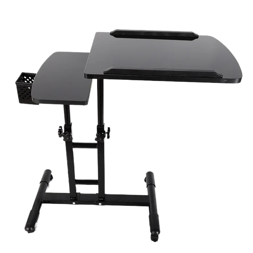 EKalgretrA Portable Adjustable Tattoo Workstation Table with Rolling Tray