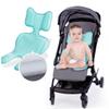 Vaguelly Breathable Polyester Universal Stroller Seat Liner, Blue view 1