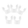 BIUDECO 5-Piece Transparent Plastic Diving Mouthpiece Set for Adults view 1