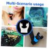 BIUDECO 5-Piece Transparent Plastic Diving Mouthpiece Set for Adults view 3