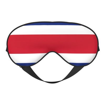Costa Rica Flag Sleep Mask, Soft Eye Cover for Women and Men