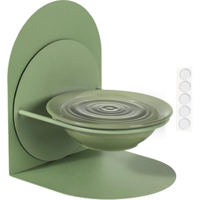 Adjustable Ceramic Pet Water Bowl with Anti-Tip Stand