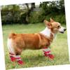 Kisangel 4-Pack Non-Slip Dog Socks view 4