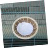 Kisangel Handwoven Natural Straw Bird Nest for Parrots and Budgerigars view 2