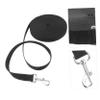 15 m Dog Training Leash for Puppies, PP, Black, Quick Release view 2
