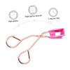 Baluue Pink Stainless Steel Magnetic Eyelash Curler for False Lashes view 4
