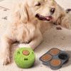 Treat Enrichment Dog Toy with 4 Silicone Compartments view 3
