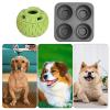 Treat Enrichment Dog Toy with 4 Silicone Compartments view 4