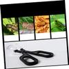 Reptile Feeding and Cleaning Clips, 2-Piece Set, Plastic, Black view 4