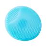 Manual Silicone Facial Cleansing Brushes, 2-Piece Set, Blue and Pink view 1