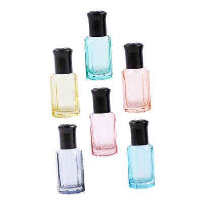 Baluue 6-Pack 10 ml Glass Roller Bottles, Leak-Resistant, Refillable