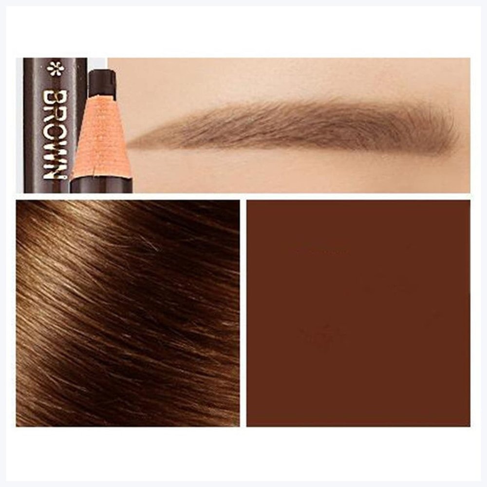 Waterproof Eyebrow Pencil, Light Brown, 17 cm