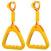 SOLUSTRE Bus Grab Rings, 2-Pack, ABS Ring Handles for Car Interior and Exterior view 1
