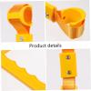 SOLUSTRE Bus Grab Rings, 2-Pack, ABS Ring Handles for Car Interior and Exterior view 4