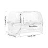 Uonguon Hamster Sand Bath Container | Transparent Bath House for Small Animals view 2