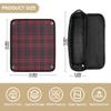 2-in-1 Hair Tool Organizer with Heat-Resistant Mat and Zippered Carrying Bag view 4