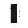 2-Pack Black Hair Styling Tool Protective Cases, Neoprene and Canvas view 2