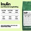 SaporePuro Inulin Powder 500 g – Long-Chain Prebiotic Plant Fiber from Chicory Roots view 3