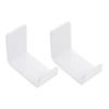 PRETYZOOM Acrylic Wall-Mounted Hair Band Holders, White, 2 Pieces view 1