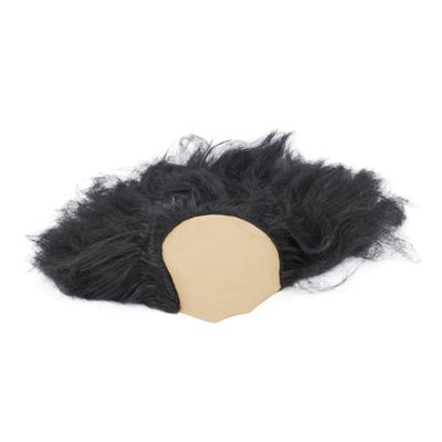 Beavorty Black Latex Bald Wig with Comfortable Wig Cap