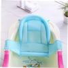 SHOWERORO Baby Bathtub Support Mat, Soft Cotton Mesh, Safe Plastic, 4 Hooks view 4