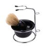 FOMIYES Men's Shaving Set with Brush Stand and Bowl view 1
