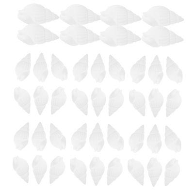 Amosfun 100 Pcs White Small Shells for Craft Projects