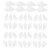Amosfun 100 Pcs White Small Shells for Craft Projects view 1