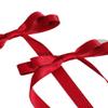 ZOYA Premium Satin Hair Clip for Girls, Red view 2
