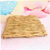INOOMP 2-Pack Handwoven Seagrass Mats for Small Pets view 3