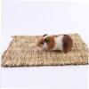 INOOMP 2-Pack Handwoven Seagrass Mats for Small Pets view 4