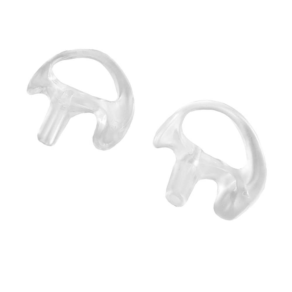 Earplugs, 2 Pairs, Transparent Silicone for Swimming and Bathing