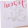 Earplugs, 2 Pairs, Transparent Silicone for Swimming and Bathing view 2