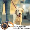 Retractable Dog Leash with Strong Nylon Tape and Non-Slip Grip view 2