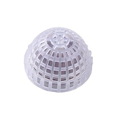 Transparent Submersible Aquarium Ball with Minerals and Thread
