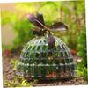 Transparent Submersible Aquarium Ball with Minerals and Thread view 4