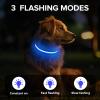 Jewyow LED Dog Collar, Rechargeable & Adjustable view 3