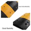 Rubber Curb Ramp, Portable Threshold Ramp, Non-Slip, 25 x 35 cm view 3
