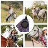 Horse Fly Face Cover - Leopard Print view 4