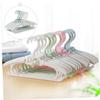 Adjustable Non-Slip Plastic Kids' Hangers, 10-Pack, Retractable view 3
