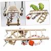 Kisangel Wooden Parrot Swing for Pets view 1