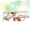 Kisangel Wooden Parrot Swing for Pets view 4