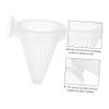 Kisangel 10 Pack Plastic Worm Feeders with Suction Cup view 3