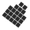 HAPINARY 30-Piece Elastic Finger Protectors for Fishing and Sports, Breathable, Sweat-Absorbing, Black view 1