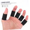 HAPINARY 30-Piece Elastic Finger Protectors for Fishing and Sports, Breathable, Sweat-Absorbing, Black view 3