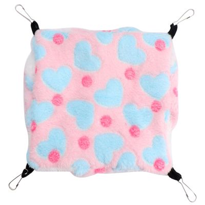 BUGUUYO Warm Hanging Pet Bed with Plush Design for Small Animals