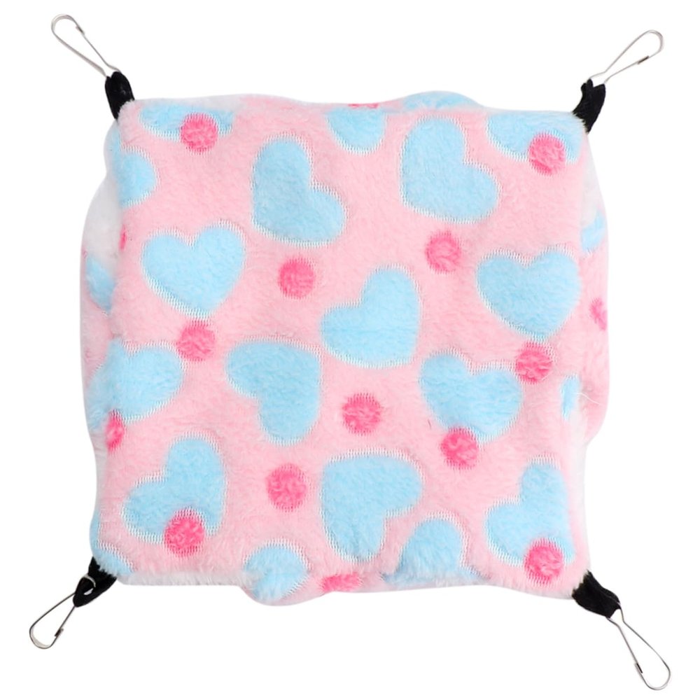 BUGUUYO Warm Hanging Pet Bed with Plush Design for Small Animals