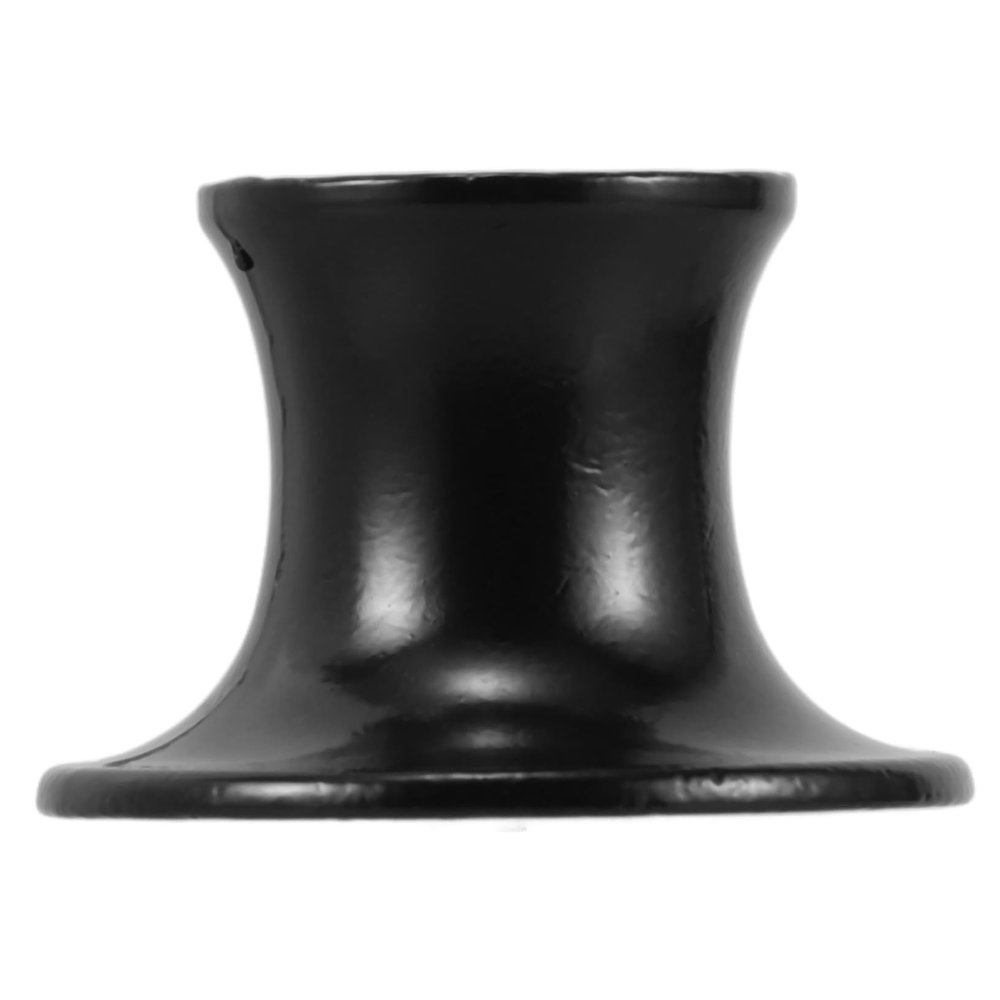 minkissy Black Alloy Razor Holder with Stable Base