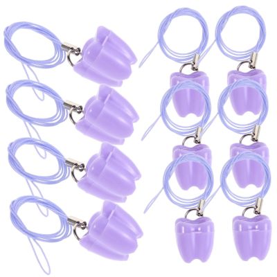 VICASKY 10-Pack Tooth Storage Boxes for Boys and Girls, Child-Safe PP, Modern Design