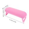 Portable Pink Plastic Manicure Hand Rest view 2